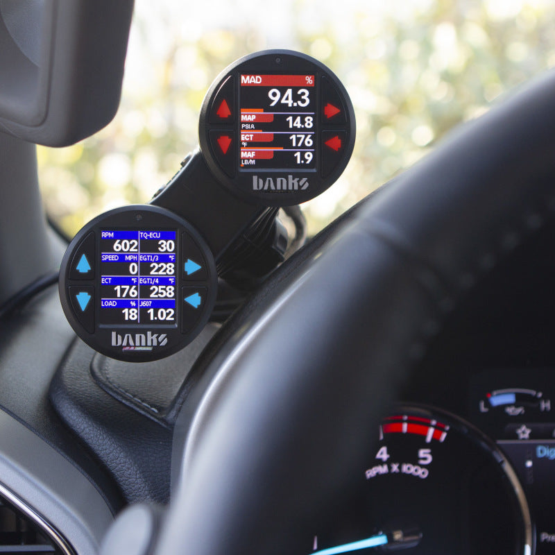 Banks Power 17-19 Ford F250/F350 6.7L PowerStroke Derringer Tuner (Gen 2) w/ 1.8 iDash DataMonster.