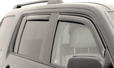 AVS 02-09 Chevy Trailblazer Ventvisor In-Channel Front & Rear Window Deflectors 4pc - Smoke.