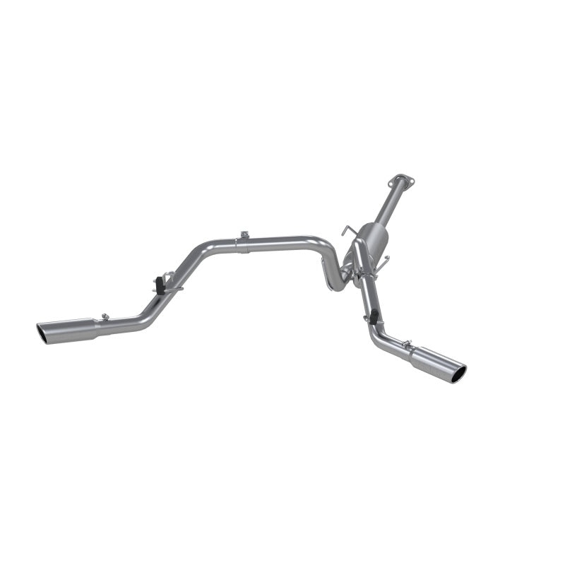 MBRP 05-13 Toyota Tacoma 4.0L EC/CC AL Dual Split Side Cat Back Exhaust.