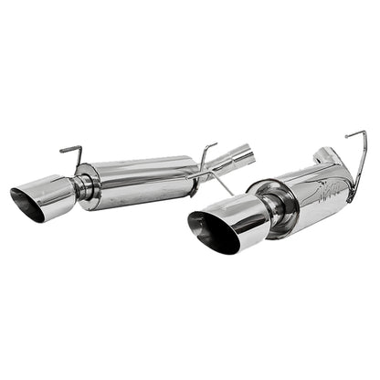 MBRP 05-10 Ford Mustang GT 5.0/Shelby GT500 Dual Mufflers Axle Back Split Rear T304.