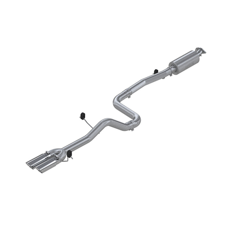 MBRP 14-19 Ford Fiesta ST 1.6L EcoBoost 3in Dual Outlet T409 Cat Back.