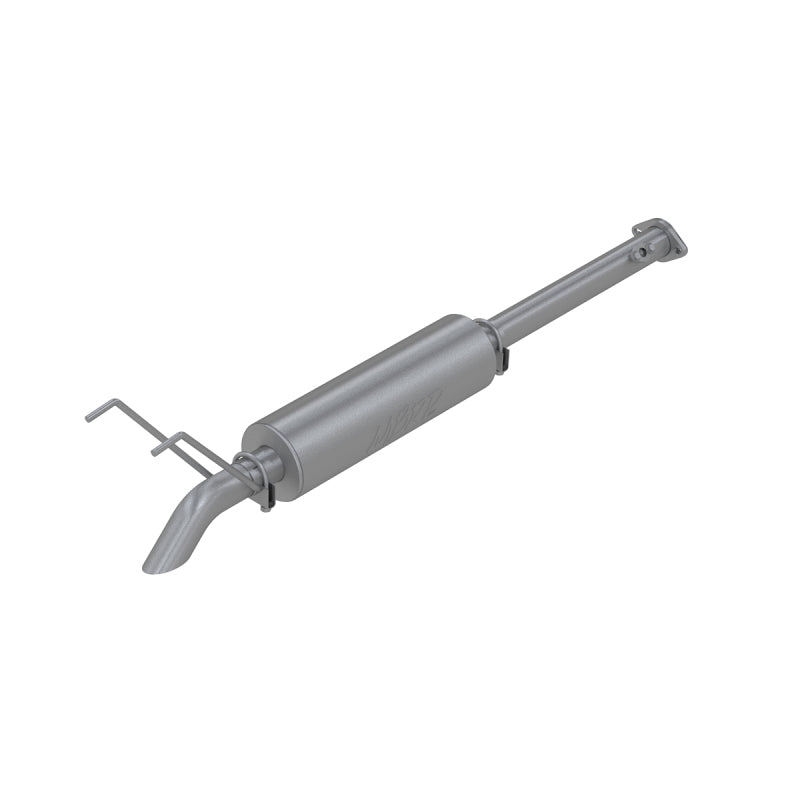 MBRP 01-05 Toyota Tacoma 2.4/2.7/3.4L 2.5in Cat Back Turn Down Style Alum Exhaust System.