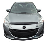 AVS 12-14 Mazda 5 Carflector Low Profile Hood Shield - Smoke.