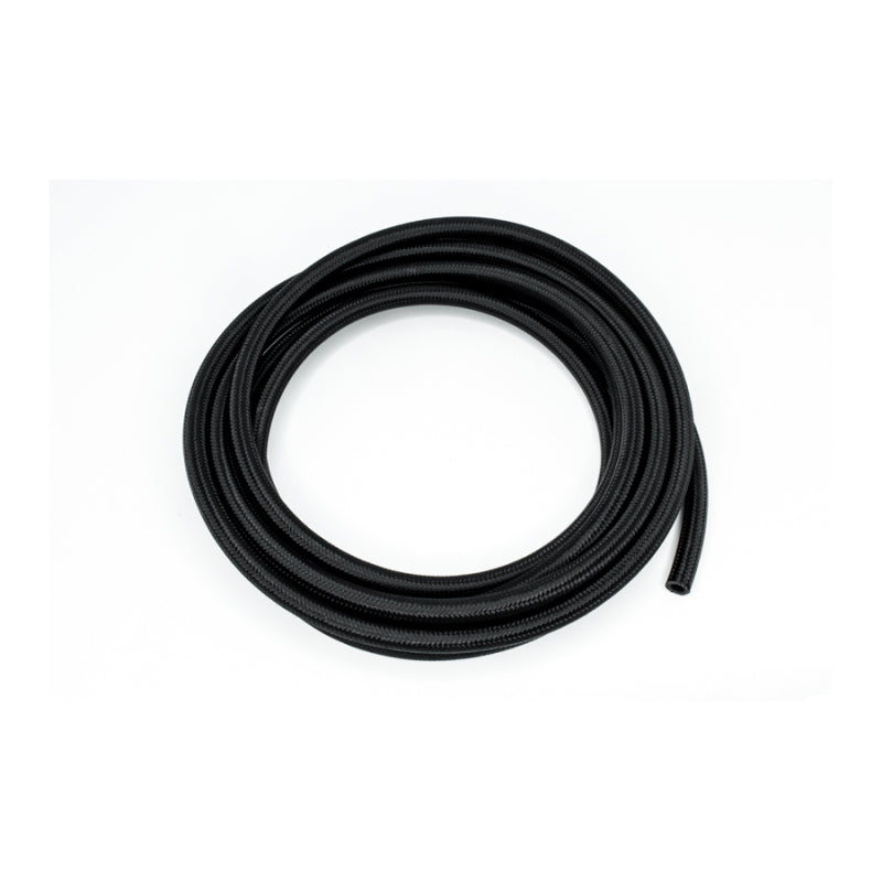 DeatschWerks 6AN Black Nylon Braided CPE Hose 20 Feet.