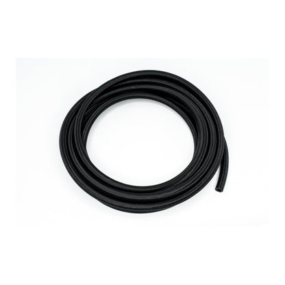 DeatschWerks 6AN Black Nylon Braided CPE Hose 20 Feet.