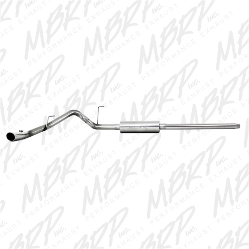 MBRP 2004-2008 Ford F150 EC/CC-SB Cat Back Single Side.