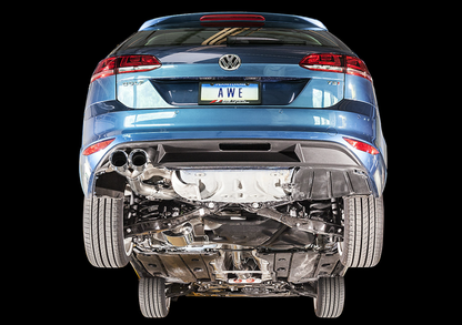 AWE Tuning Touring Catback Exhaust - Chrome 90MM Tips | 3015-22048
