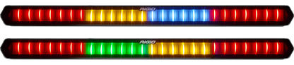 Rigid Industries 28in Chase Light Bar Universal - Rear Facing 27 Mode 5 Color LED Light Bar.