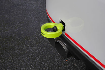 Perrin 15-19 Subaru WRX/STI Tow Hook Kit (Rear) - Neon Yellow.