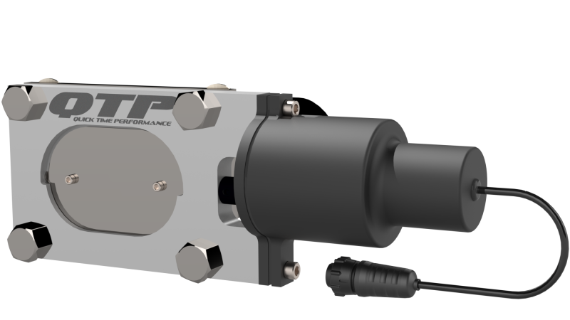 QTP Bolt-On QTEC Low Profile Oval Electric Cutout Valve.