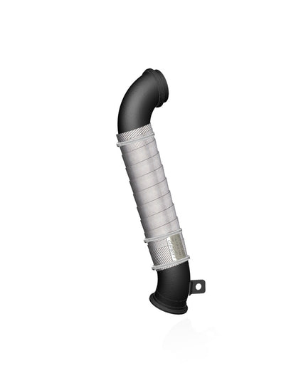 MBRP 04.5-2010 Chev/GMC 6.6L Duramax Black 3in Down Pipe.