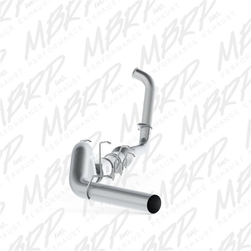MBRP F-250/350 6.0L EC/CC 5in Turbo Back (Stock Cat) Single Side Exit AL.