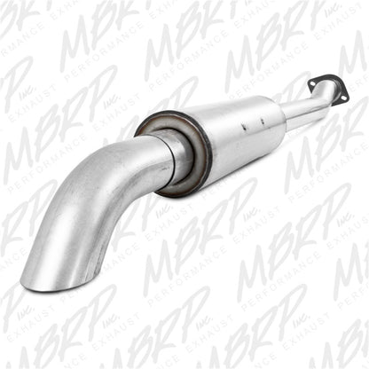MBRP 11-12 Ford F-150 SVT Raptor 6.2L EC-SB/CC-SB 3.5in Cat Back Single Turn Down Alum Exhaust.