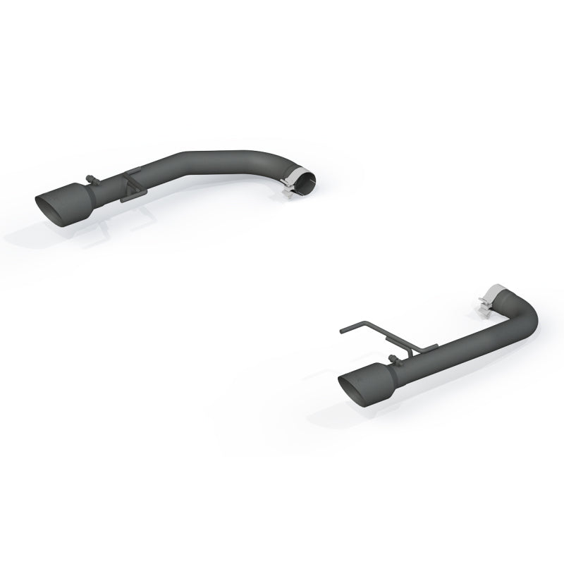 MBRP 2015-2017 Ford Mustang GT 5.0 2-1/2in Axle Back Kit - Black Coated 4in OD Tips Included.