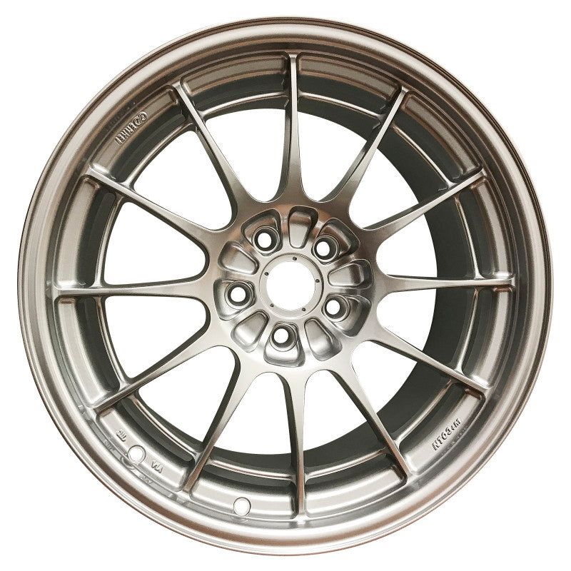 Enkei NT03+M 18x9.5 5x108 40mm Offset 72.6mm Bore F1 Silver Wheel (MIN ORDER QTY 40).