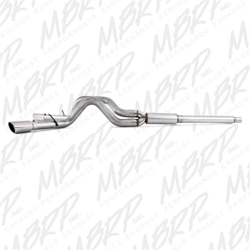 MBRP 1999-2004 Ford F-250/350 V-10 Cat Back 4 Dual Split Side.
