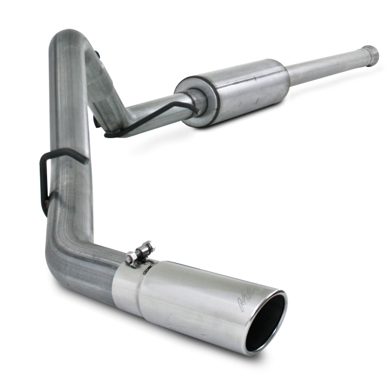 MBRP 11-13 Chevy 1500 Silverado/GMC Sierrai 6.2L V8 3.5in Cat Back Single Side Exhaust AL.