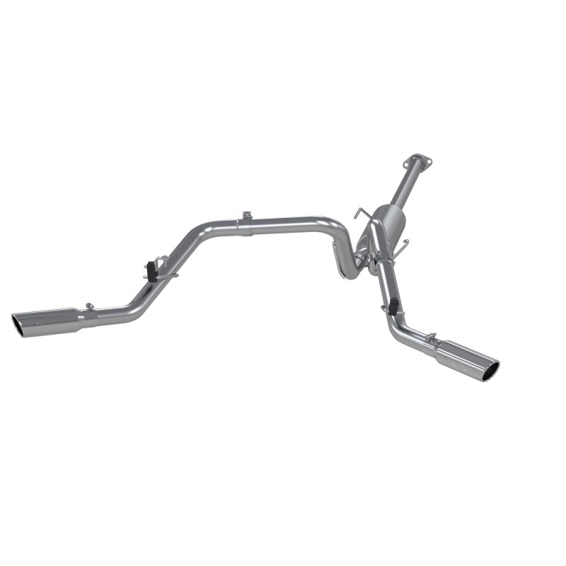 MBRP 05-13 Toyota Tacoma 4.0L EC/CC Dual Split Side T409 Cat Back Exhaust.