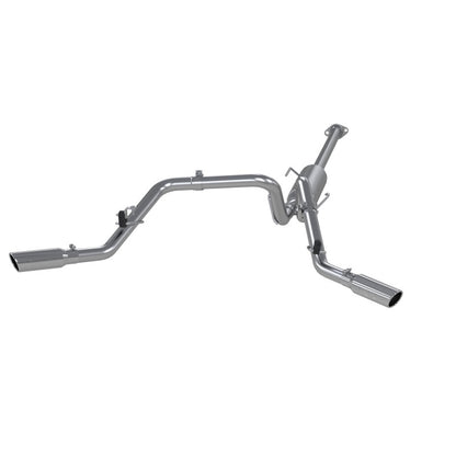 MBRP 05-13 Toyota Tacoma 4.0L EC/CC Dual Split Side T409 Cat Back Exhaust.
