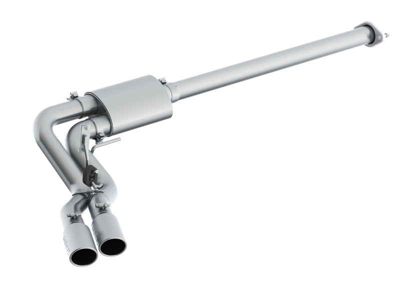 MBRP 15-16 Ford F-150 2.7L/3.5L/5.0L 3in Cat Back Single Side Pre-Axle Dual Exit T304.