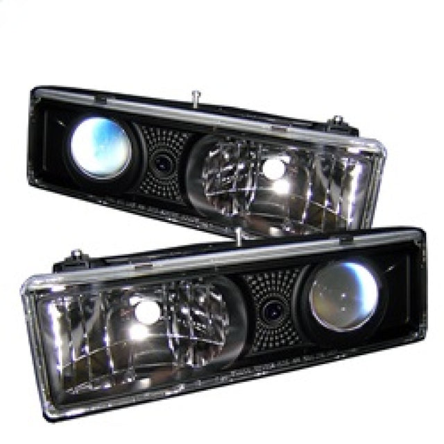 Spyder Chevy C/K Series 1500 88-99Projector Headlights Blk High 9005 (Not Included) PRO-YD-CCK88-BK.
