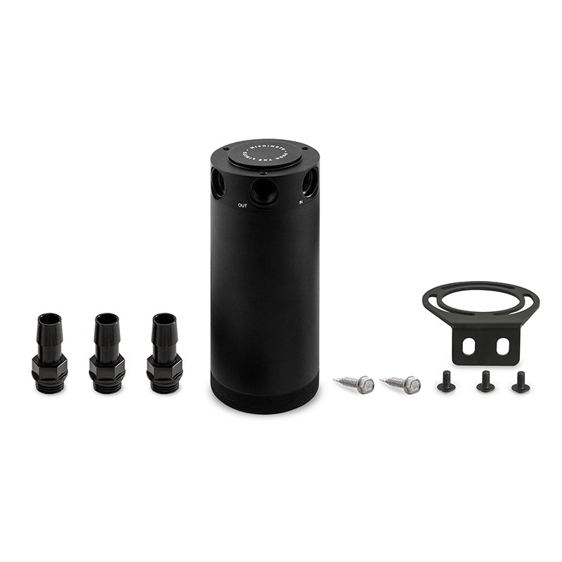 Mishimoto Compact Baffled Oil Catch Can - 3-Port.