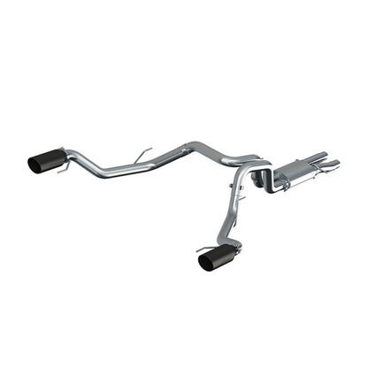 MBRP 17-20 Ford F-150 Raptor 3.5L Ecoboost Dual Rear Exit T409 3in Resonater Back Exhaust System.