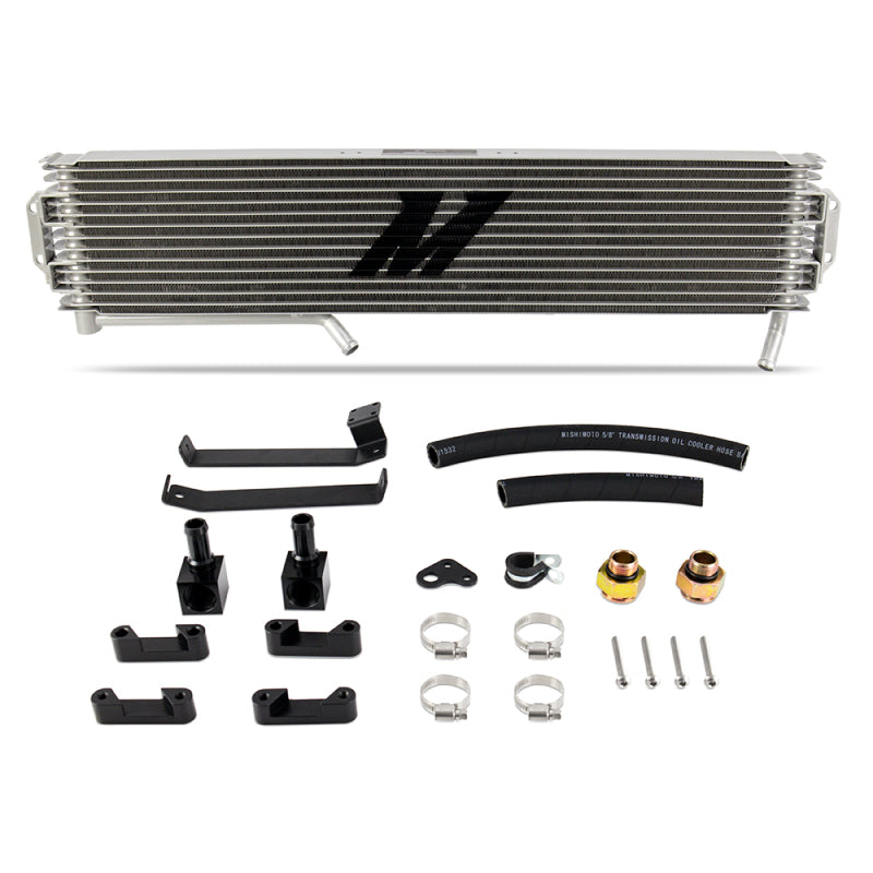 Mishimoto 15-16 GM 6.6L Duramax (LML) Transmission Cooler - Silver.