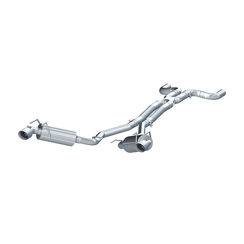 MBRP 2010 Chev Camaro V6 3.6L Dual Cat Back Round Tips   (11 Conv. MUST purchase mbrpAD1710).