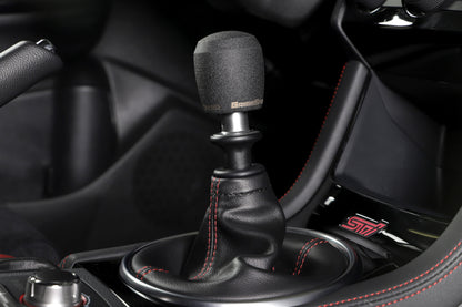 GrimmSpeed Stubby Shift Knob Stainless Steel Black - M12x1.25.