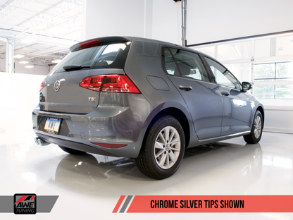 AWE Tuning Touring Catback Exhaust - Chrome 90MM Tips | 3015-22052