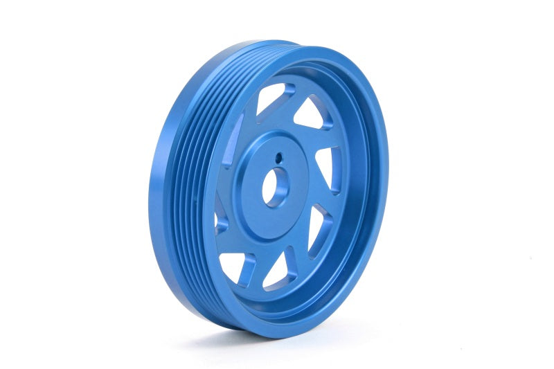 Perrin 15-18 Subaru WRX / 13-20 BRZ / 14-18 Forester XT FA/FBCrank Pulley - Blue.