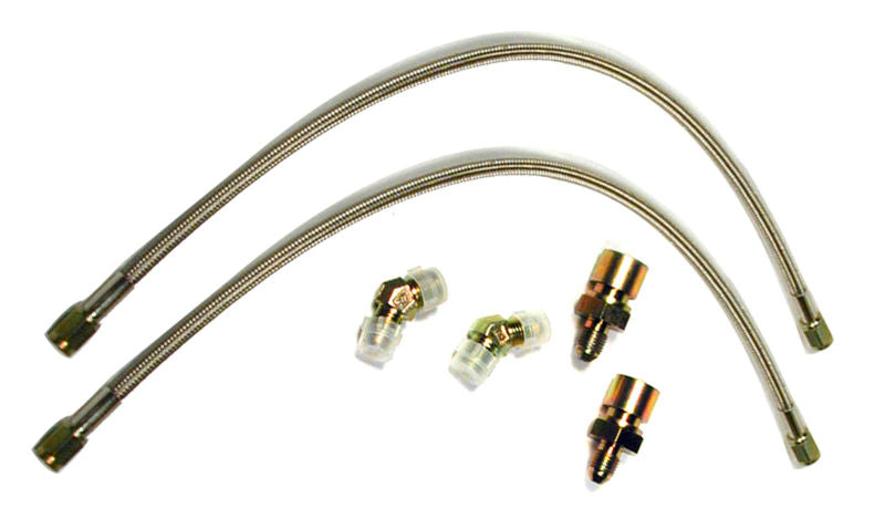 Wilwood Flexline Kit 86-93 Mustang w/ Forged Dynalite or SL6 Front Caliper.