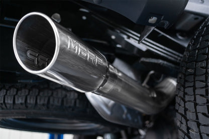 MBRP 2017+ Ford F-250/F-350 6.2L/7.3L Super/Crew Cab Single Side 4in T304 Catback Exhaust.