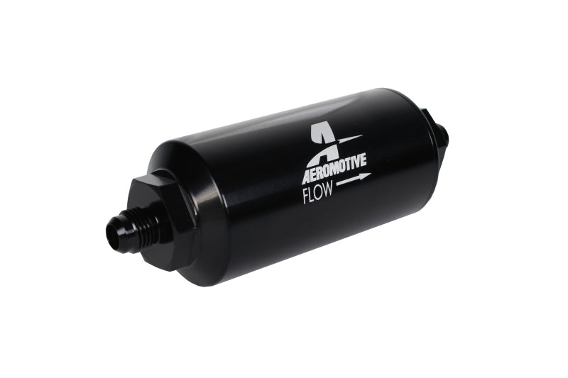 Aeromotive In-Line Filter - (AN-06 Male) 100 Micron Stainless Steel Element.