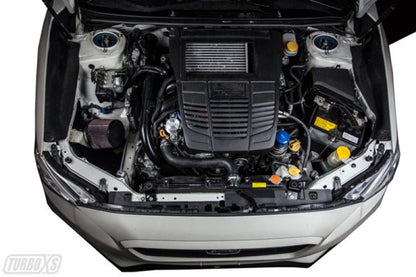 Turbo XS 15-16 Subaru WRX/STI Billet Aluminum Radiator Stay - Black.