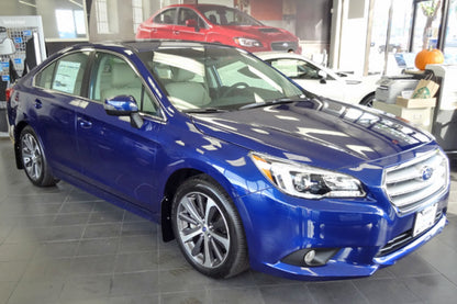 Rally Armor 2015 Subaru Legacy UR Black Mud Flap w/ Grey Logo.