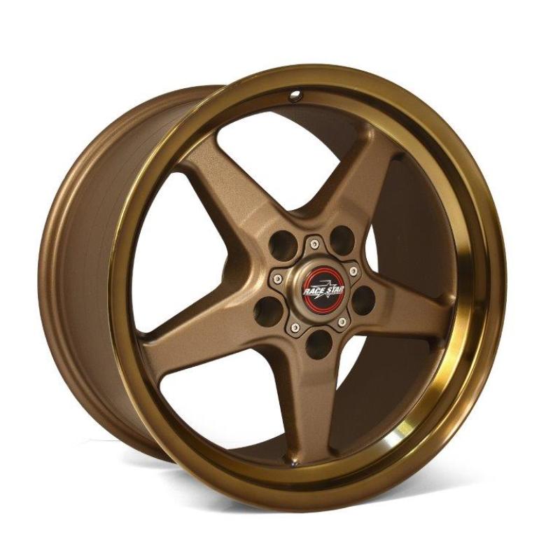 Race Star 92 Drag Star Bracket Racer 17x10.5 5x4.50BC 7.625BS Bronze Wheel.