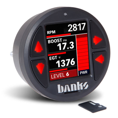 Banks Power 17-19 Ford F250/F350 6.7L PowerStroke Derringer Tuner (Gen 2) w/ 1.8 iDash DataMonster.