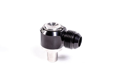 Radium Engineering 10AN Male Swivel Banjo 13.5mm Press Fit Fitting.