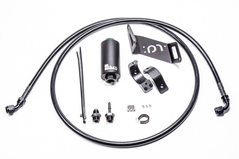 Radium Engineering BMW E9x Fuel Hanger Feed w. Stainless Filter.