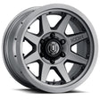 ICON Rebound Pro 17x8.5 6x5.5 0mm Offset 4.75in BS 106.1mm Bore Titanium Wheel.
