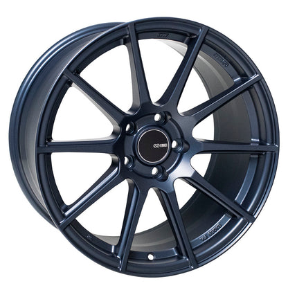 Enkei TS10 18x9.5 35mm Offset 5x114.3 Bolt Pattern 72.6mm Bore Dia Matte Blue Wheel (MOQ 40).