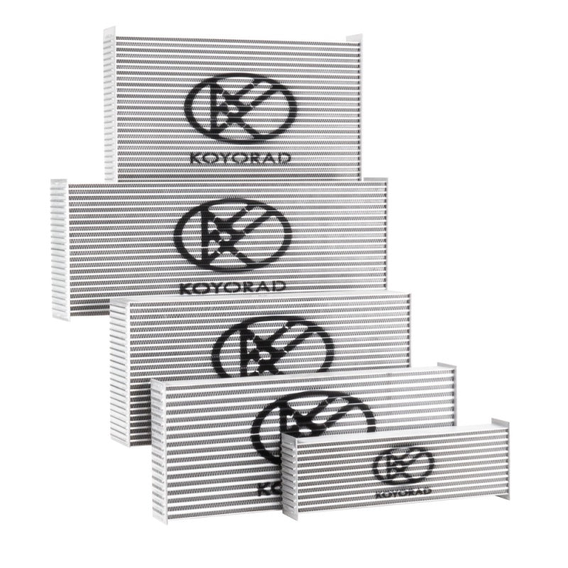 Koyo Universal Aluminum HyperCore Intercooler Core (23in. X 11in. X 4in.).