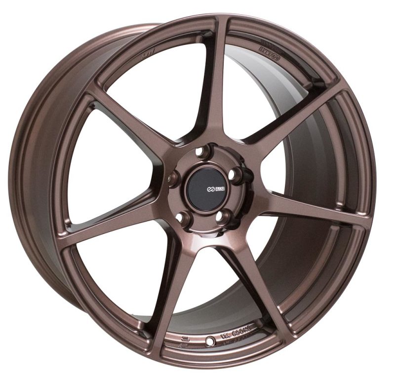 Enkei TFR 18x9.5 5x114.3 38mm Offset 72.6 Bore Diameter Copper Wheel.