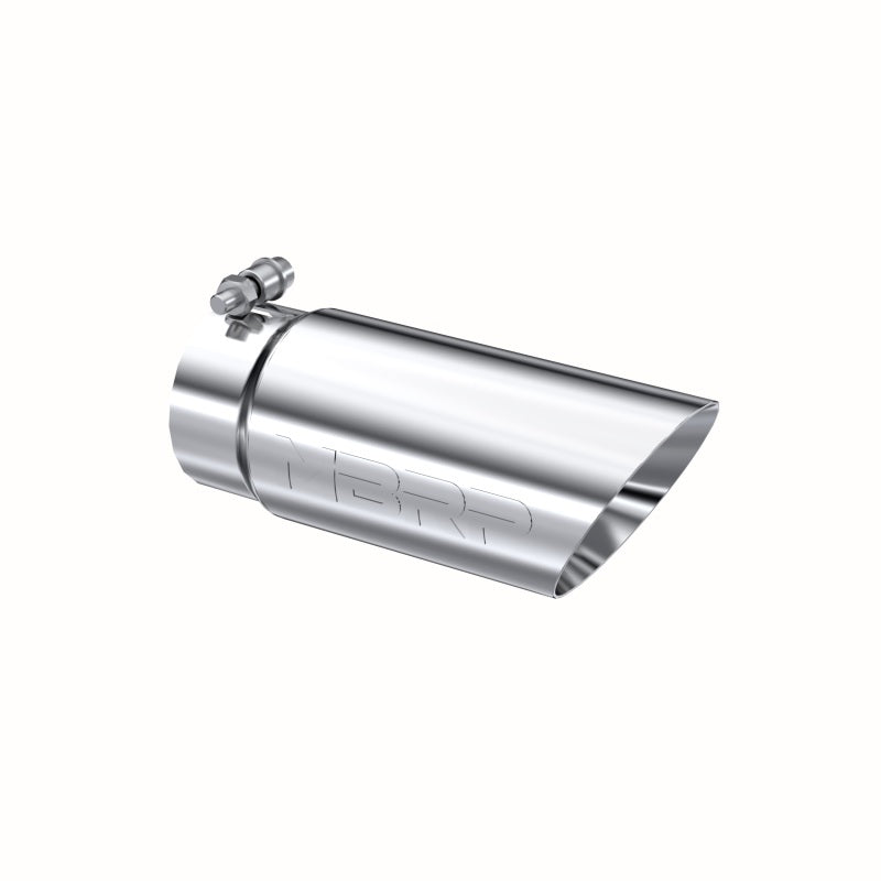 MBRP Universal Tip 3in O.D. Dual Wall Angled 4 inlet 10 length.