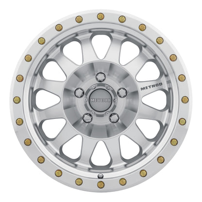 Method MR304 Double Standard 17x8.5 0mm Offset 5x5.5 108mm CB Machined/Clear Coat Wheel.