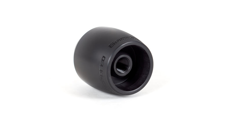 GrimmSpeed Stubby Shift Knob Black Delrin - M12x1.25.