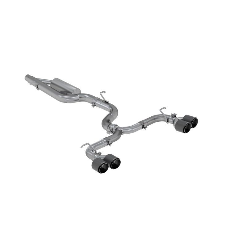MBRP 15-19 VW Golf R MK7/MK7.5 3in T304 Cat Back Exhaust w/ Carbon Fiber Tips.