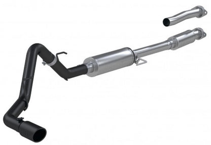 MBRP 2021+ Ford F-150 2.7L/ 3.5L Ecoboost 5.0L Single Side 3in Black Coated Catback Exhaust.